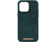 Калъфи Njord Salmon Leather Magsafe за iPhone 14 Pro Max, зелен