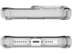 Калъфи Itskins Hybrid R MagSafe iPhone 14 Pro Max, прозрачен