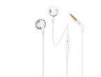Слушалки JBL T205, в бяло
