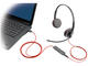 Слушалки Poly Blackwire 3325, USB-A