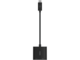 Кабели и Адаптери Belkin USB-C към HDMI + адаптер за зареждане (60W PD) - черен