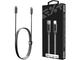 Кабели и Адаптери Next One USB-A to Lightning Metallic Cable 1m - Space Gray