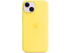 Калъфи Apple iPhone 14 Silicone Case with MagSafe - Canary Yellow (SEASONAL 2023 Spring)