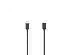 Кабели и Адаптери HAMA Full-Featured, USB-C женско - USB-C мъжко, 0.5 м, USB 3.2 Gen1, черен