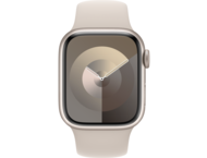 Смарт часовници Apple Watch S9 GPS 41mm Starlight Alu Case w Starlight Sport Band - S/M