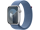 Смарт часовници Apple Watch S9 GPS 45mm Silver Alu Case w Winter Blue Sport Loop