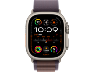 Смарт часовници Apple Watch Ultra2 Cellular, 49mm Titanium Case w Indigo Alpine Loop - Medium