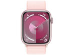 Смарт часовници Apple Watch S9 Cellular 45mm Pink Alu Case w Light Pink Sport Loop