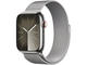 Смарт часовници Apple Watch S9 Cellular 45mm Silver Stainless Steel Case w Silver Milanese Loop