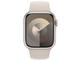 Смарт часовници Apple Watch S9 Cellular 45mm Starlight Alu Case w Starlight Sport Band - S/M