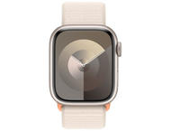 Смарт часовници Apple Watch S9 Cellular 45mm Starlight Alu Case w Starlight Sport Loop