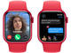 Смарт часовници Apple Watch S9 Cellular 41mm RED Alu Case w RED Sport Band - S/M