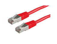 Кабели и Адаптери  VALUE 21.99.1361 :: S/FTP Patch кабел, Cat.6, PiMF, 5 м, Червен