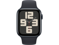 Смарт часовници Apple Watch SE2 v2 GPS 44mm Midnight Alu Case w Midnight Sport Band - M/L