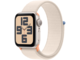 Смарт часовници Apple Watch SE2 v2 GPS 40mm Starlight Alu Case w Starlight Sport Loop