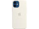 Калъфи Apple iPhone 12 mini Silicone Case with MagSafe - White