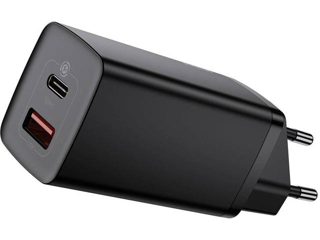 Зарядни устройства Baseus CCGAN2L-B01 GaN2 Lite Fast 65W черно