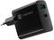 Зарядни устройства Natec Ribera Gan 65W, Black