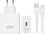 Зарядни устройства Honor SuperCharge Power Adapter (Max 100W) White
