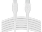 Кабели и Адаптери Belkin BOOST CHARGE Flex Silicone cable USB-C to USB-C 2.0 - 3M - White
