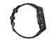 Смарт часовници Garmin fēnix® 8 – 47 mm, AMOLED Sapphire - Carbon Gray DLC Titanium с Black/Pebble Gray силиконова каишка