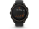 Смарт часовници Garmin fēnix® 8 - 47 мм Solar, Sapphire - Carbon Gray DLC Titanium с Black/Pebble Gray силиконова каишка
