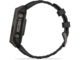 Смарт часовници Garmin fēnix® 8 - 47 мм Solar, Sapphire - Carbon Gray DLC Titanium с Black/Pebble Gray силиконова каишка