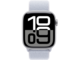 Смарт часовници Apple Watch S10 GPS + Cellular 42mm Silver Alu Case with Blue Cloud Sport Loop