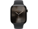 Смарт часовници Apple Watch S10 GPS + Cellular 46mm Slate Titanium Case with Black Sport Band - S/M