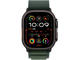 Смарт часовници Apple Watch Ultra2 GPS + Cellular 49mm Black Titanium Case with Dark Green Alpine Loop - Small