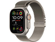 Смарт часовници Apple Watch Ultra 2 GPS + Cellular 49mm Natural Titanium Case with Natural Titanium Milanese Loop - S