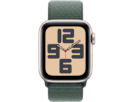 Смарт часовници Apple Watch SE2 (2024) GPS + Cellular 40mm Starlight Alu Case with Lake Green Sport Loop