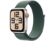 Смарт часовници Apple Watch SE2 (2024) GPS + Cellular 40mm Starlight Alu Case with Lake Green Sport Loop