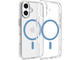 Калъфи Dviced Magsafe iPhone 16 clear case - Blue