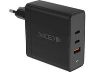 Зарядни устройства Dviced Wall charger 65W GaN EU, Black