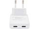 Зарядни устройства Dviced Slim GaN fast charger 45W Dual USB-C EU