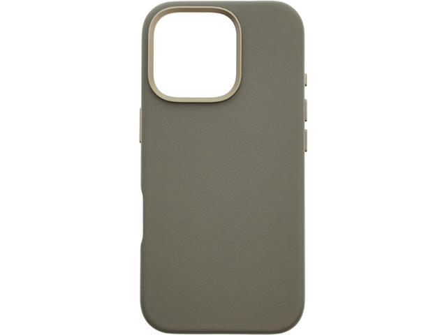 Калъфи Dviced Leather Case with Magsafe for iPhone 16 Pro - Grey