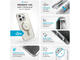 Калъфи Speck iPhone 16 Pro, Presidio Lux Glitter MagSafe+ClickLock, Clear/Gold Glitter