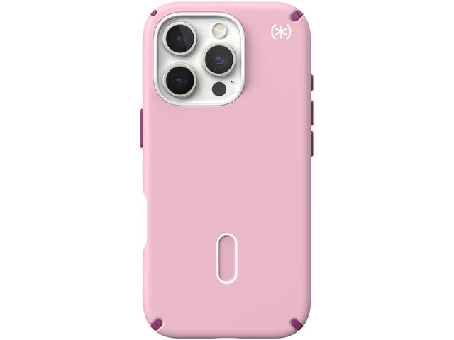 Калъфи Speck Presidio2 Pro, за iPhone 16 Pro, MagSafe + ClickLock, Wednesday Pink