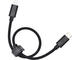 Кабели и Адаптери Dviced Cable USB-C to Lightning Nylon Textile 0,25m - Black