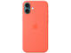 Калъфи Apple iPhone 16 Plus Silicone Case with MagSafe - Tangerine
