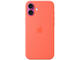 Калъфи Apple iPhone 16 Plus Silicone Case with MagSafe - Tangerine