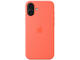 Калъфи Apple iPhone 16 Plus Silicone Case with MagSafe - Tangerine
