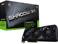 Видео карти MSI GeForce RTX 5070 Ti 16G SHADOW 3X OC