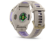 Смарт часовници Garmin Forerunner® 970 - Soft Gold Titanium с French Grey корпус и French Grey/Translucent Indigo каишка 