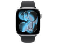 Смарт часовници Apple Watch S11 GPS 46mm Space Grey Aluminium Case with Black Sport Band - S/M