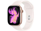 Смарт часовници Apple Watch S11 GPS + Cellular 42mm Rose Gold Aluminium Case with Light Blush Sport Band - M/L