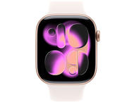 Смарт часовници Apple Watch Series 11 GPS + Cellular 42mm Rose Gold Aluminium Case with Light Blush Sport Band - M/L