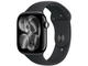 Смарт часовници Apple Watch Series 11 GPS + Cellular 46mm Jet Black Aluminium Case with Black Sport Band - S/M