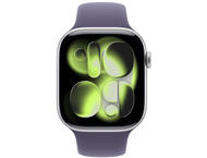 Смарт часовници Apple Watch S11 GPS + Cellular 46mm Silver Aluminium Case with Purple Fog Sport Band - S/M